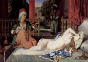 Jean Auguste Dominique Ingres, Odalisque with a Slave